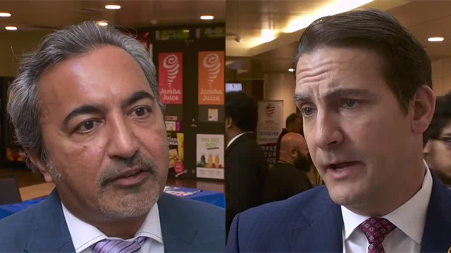 Ami Bera and Andrew Grand congressional candidates for 2018 California District 7